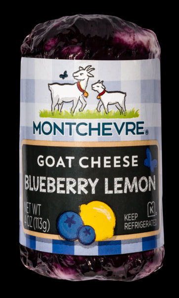 MONTCHEVRE: Chse Goat Lemon Blubry, 4 oz
