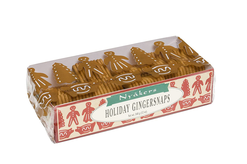 NYAKERS: Cookie Ginger Snap Hlday, 13.05 oz