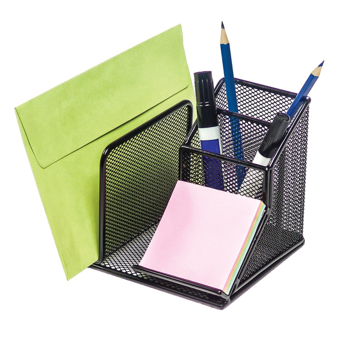 Mesh Desk Organizer, Black