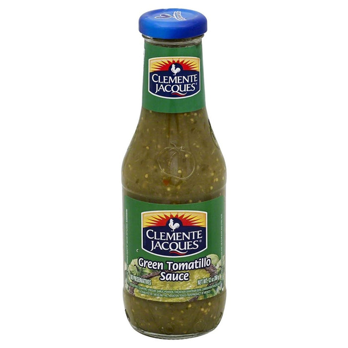 CLEMENTE JACQUES: Sauce Grn Tomatillo, 12 OZ