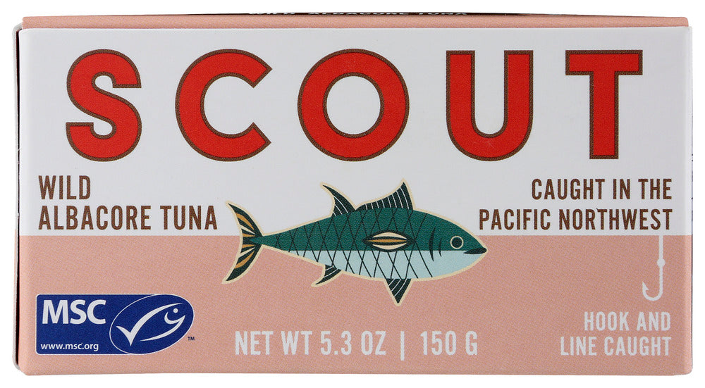 SCOUT: Wild Albacore Tuna, 5.3 oz