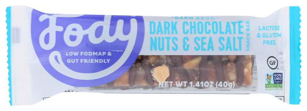FODY FOOD CO: Bar Dark Chocolate Sea Salt, 1.41 oz