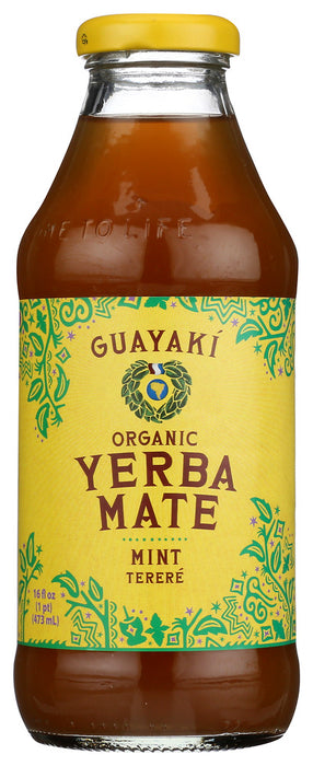 GUAYAKI: Organic Yerba Mate Mint Terere, 16 oz