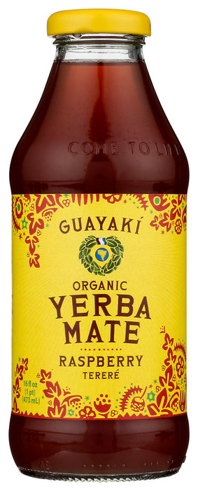 GUAYAKI: Organic Yerba Mate Raspberry Terere, 16 oz