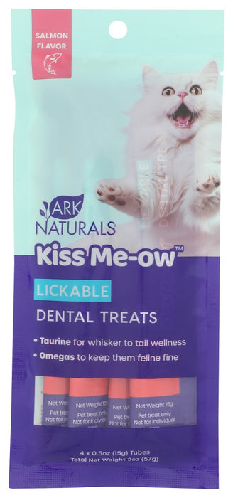 ARK NATURALS: Kiss Me-Ow Lickable Dental Cat Treats Tuna, 2 oz