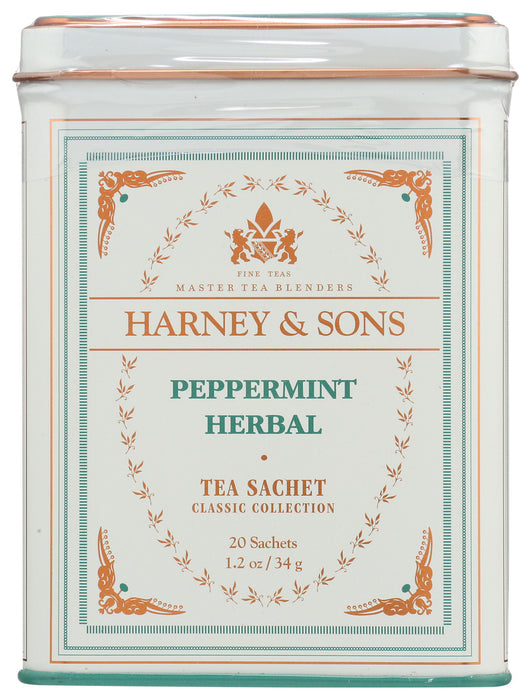 HARNEY & SONS: Classic Peppermint Tea, 20 ea