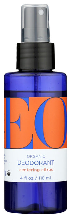 EO PRODUCTS: Organic Deodorant Spray Citrus, 4 Oz