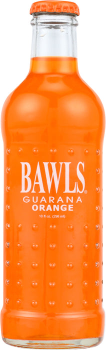 BAWLS GUARANA: Mandarin Orange Soda, 10 oz