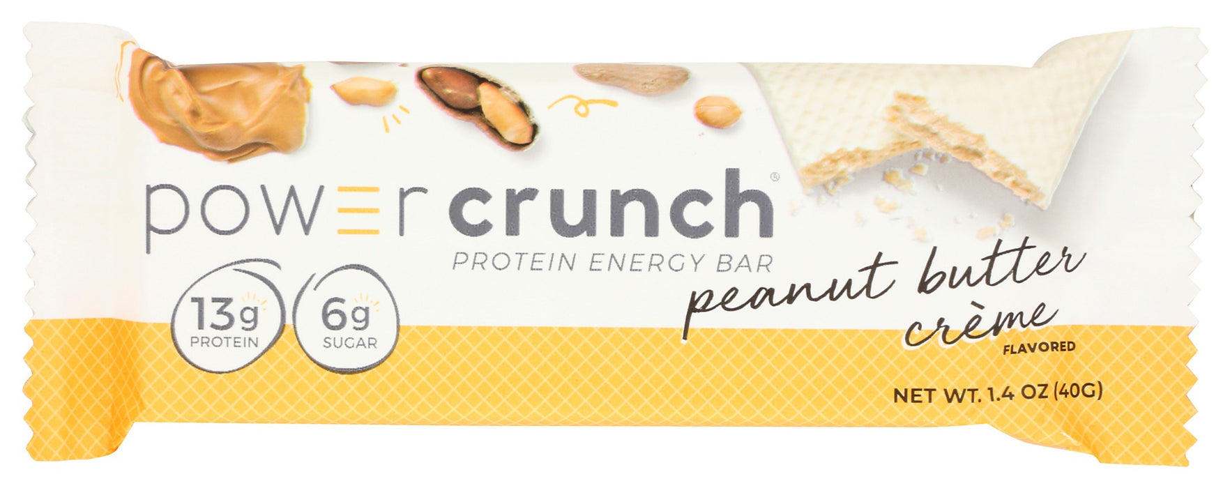 POWER CRUNCH: Bar Peanut Butter Creme, 1.5 oz