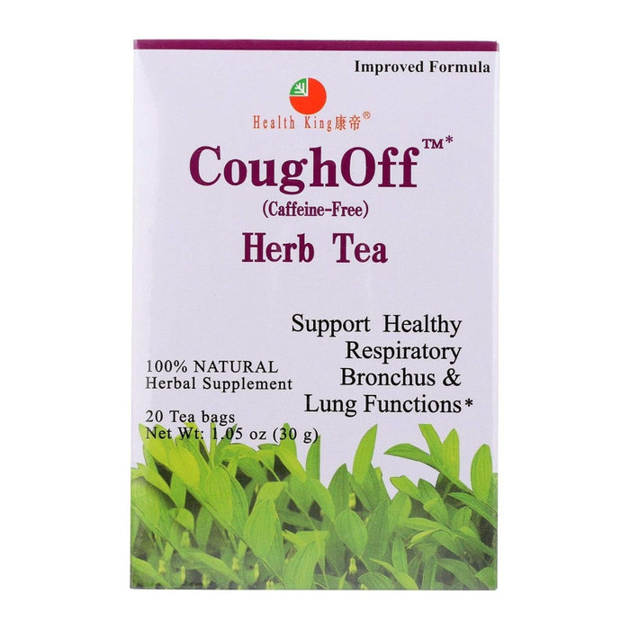 HEALTH KING TEA: Coughoff Herb Tea, 20 bg