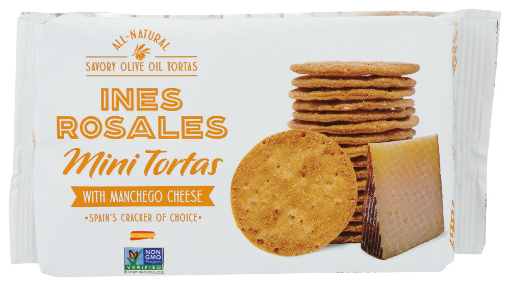 INES ROSALES: Mini Tortas With Manchego Cheese, 4.44 oz