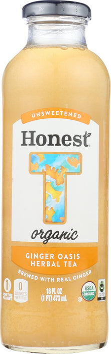 HONEST TEA: Organic Ginger Oasis Herbal Tea, 16 fo