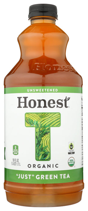 HONEST TEA: Organic Unsweetened Just Green Tea, 59 oz