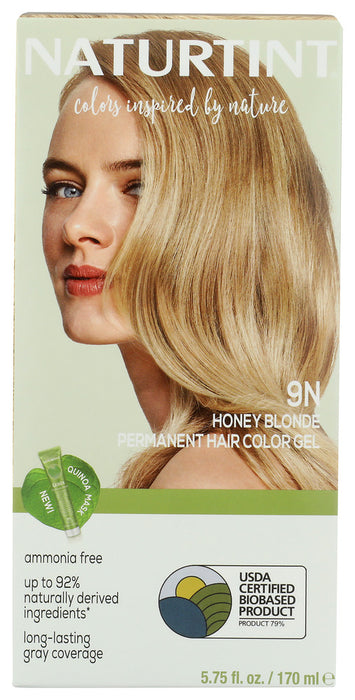 NATURTINT: Permanent Hair Color 9N Honey Blonde, 5.28 oz