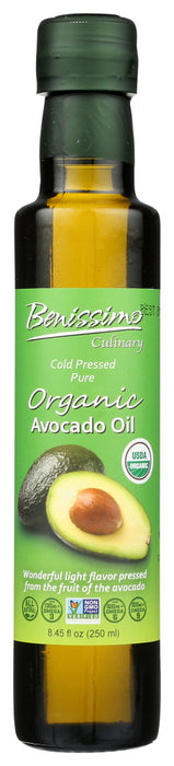 BENISSIMO: Organic Avocado Oil, 8.45 fo