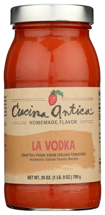CUCINA ANTICA: Cooking Sauce La Vodka, 25 oz