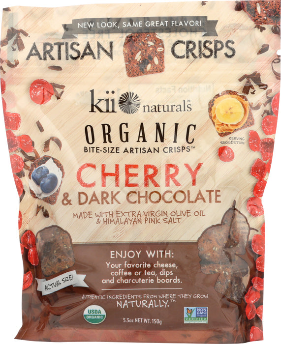 KII NATURALS: Bites Drk Cocoa & Cherry, 5.3 oz