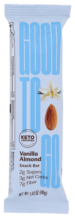 GOOD TO GO: Vanilla Almond Snack Bar, 1.4 oz