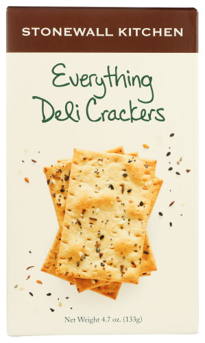 STONEWALL KITCHEN: Crackers Deli Everything, 4.7 OZ