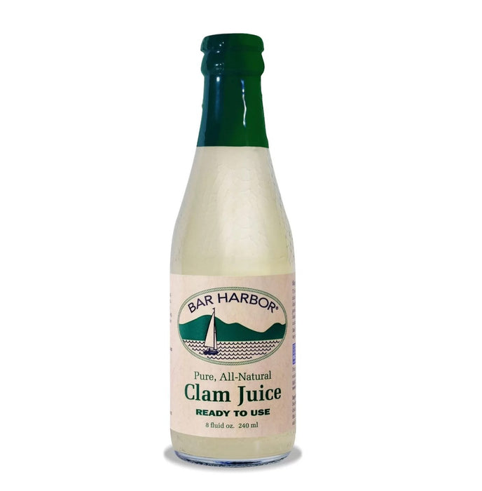 BAR HARBOR: Pure All Natural Clam Juice, 8 Oz