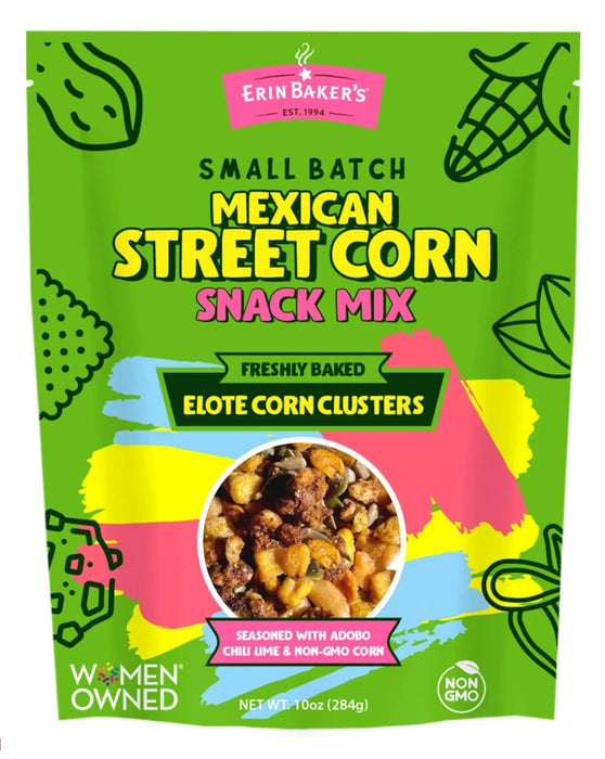 ERIN BAKERS: Mexican Street Corn Snack Mix, 10 oz