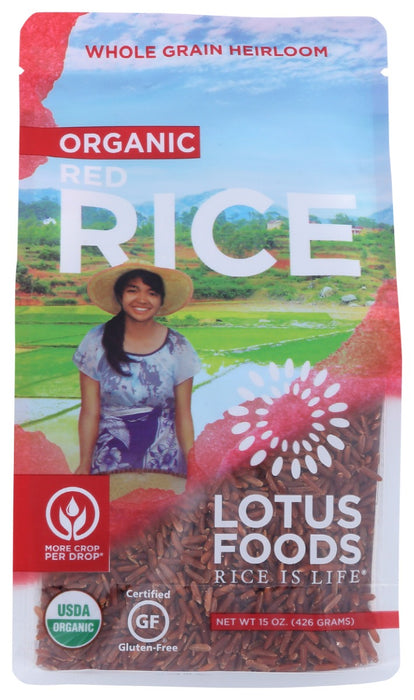 LOTUS FOODS: Organic Red Rice, 15 oz