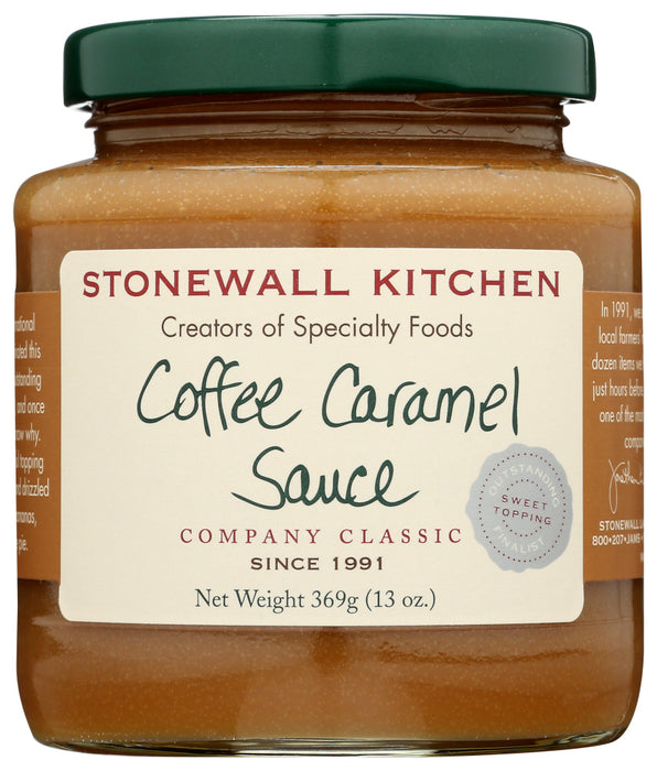 STONEWALL KITCHEN: Coffee Caramel Sauce, 13 oz