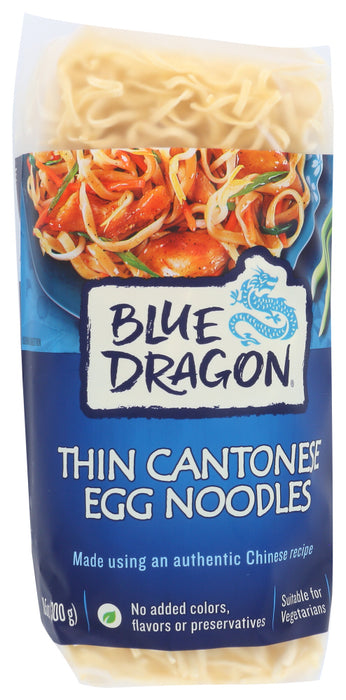 BLUE DRAGON: Thin Cantonese Egg Noodles, 10.5 oz