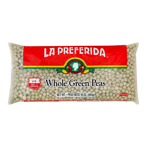 LA PREFERIDA: Bean Green Pea Whole Polybag, 16 oz