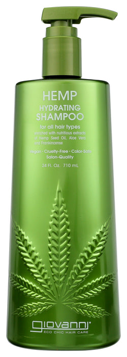 GIOVANNI COSMETICS: Hemp Hydrating Shampoo, 24 oz