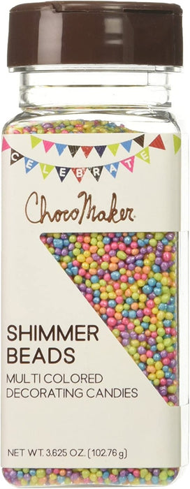 CHOCOMAKER: Nonpareils Mixed Natural, 3.625 oz