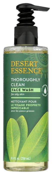 DESERT ESSENCE: Thoroughly Clean Face Wash Original, 8.5 oz