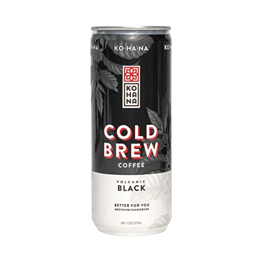 KOHANA: Coffee Cld Brew Vcn Black, 8 oz