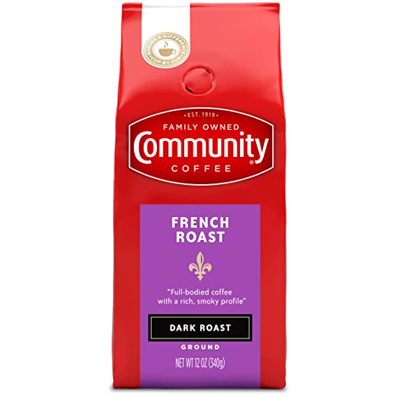 COMMUNITY COFFEE: Coffee Grnd French Roast, 12 oz