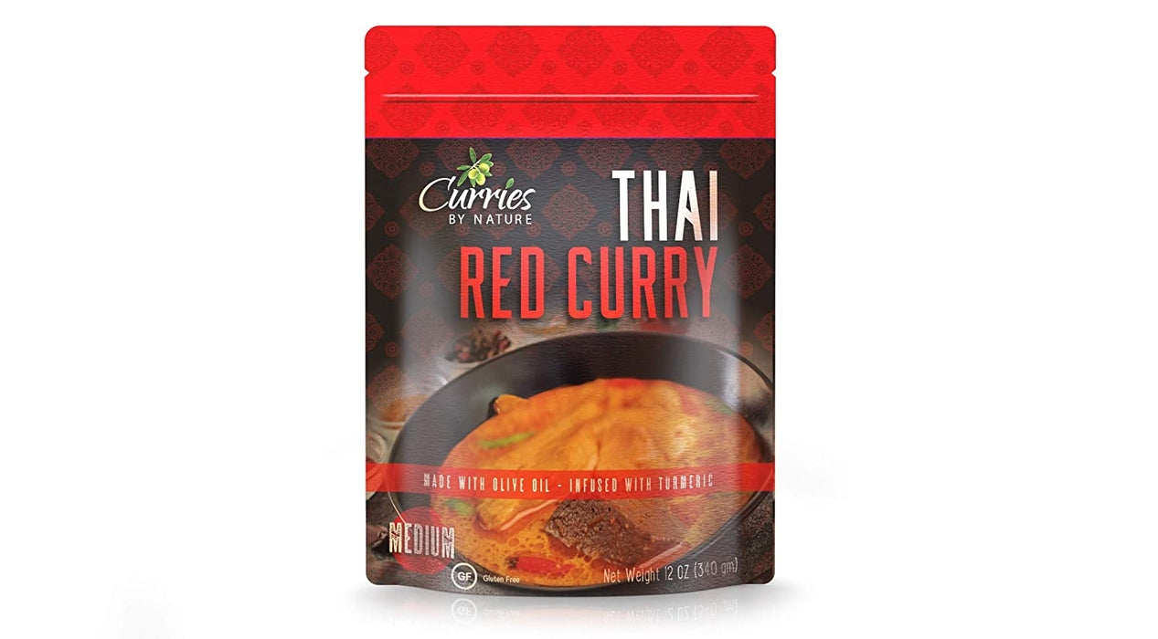 CURRIES BY NATURE: Curry Red Thai, 12 oz
