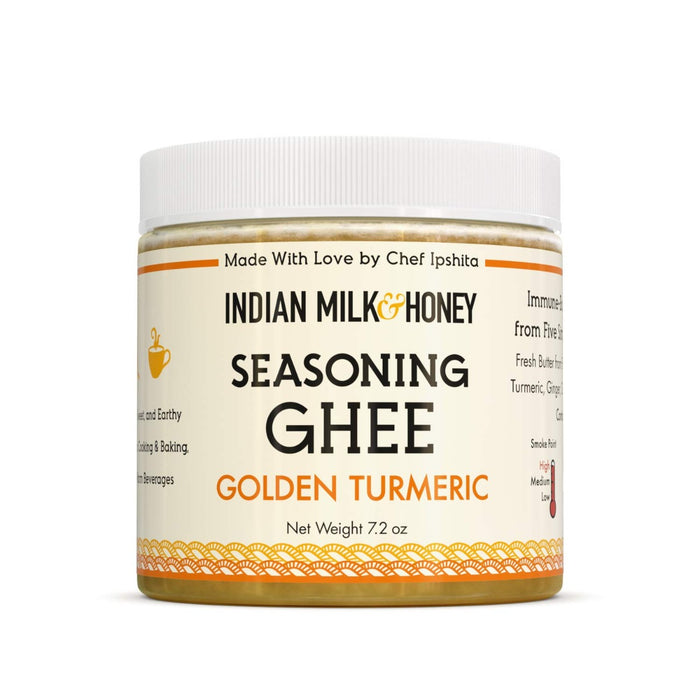 INDIAN MILK & HONEY: Ghee Turmeric Golden, 7.2 oz