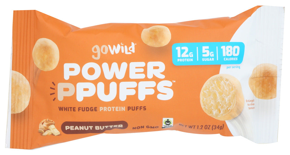GO WILD: Power Ppuffs Peanut Butter, 1.5 oz