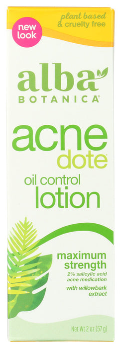 ALBA BOTANICA:  Acnedote Oil Control Lotion Oil-Free, 2 oz