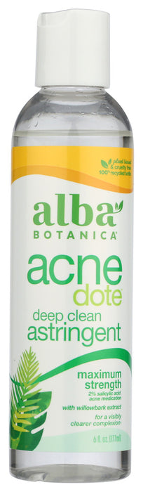 ALBA BOTANICA: Natural Acne Dote Deep Clean Astringent Oil-Free, 6 oz