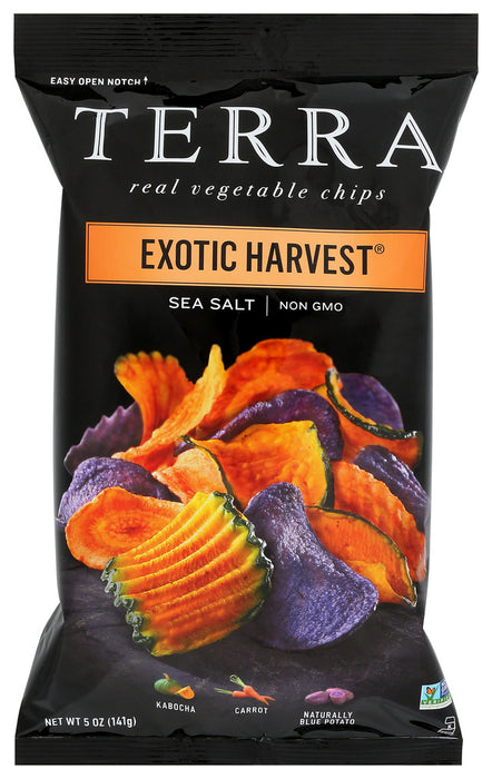 TERRA CHIPS: Exotic Harvest Sea Salt Vegetable Chips, 6 oz