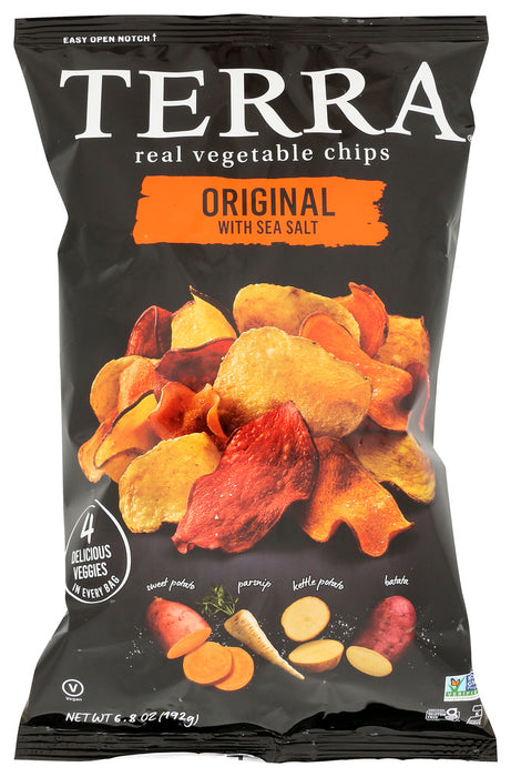 TERRA CHIPS: Original Vegetable Chips With Sea Salt, 6.8 oz