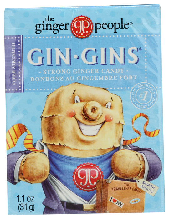GINGER PEOPLE: Super Strength Ginger Candy, 1.1 oz