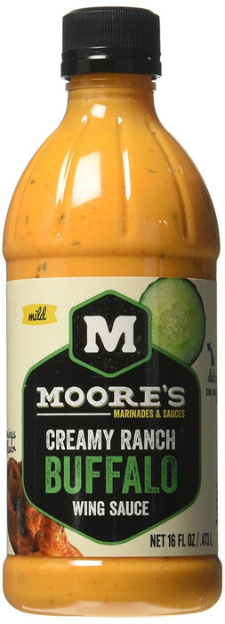 MOORE: Sauce Buffalo Wing Creamy Ranch, 16 oz