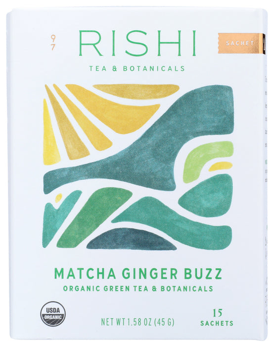 RISHI TEA: Tea Matcha Gngr Buzz, 45 gm