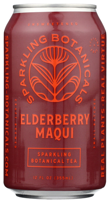 RISHI TEA: Beverage Sparkling Elderberry Maqui, 12 fo