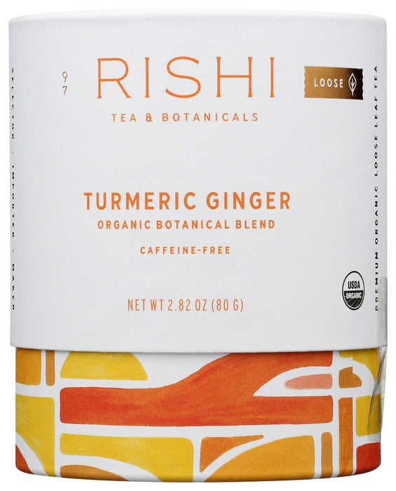 RISHI TEA: Tea Loose Turmeric Gngr, 2.82 oz