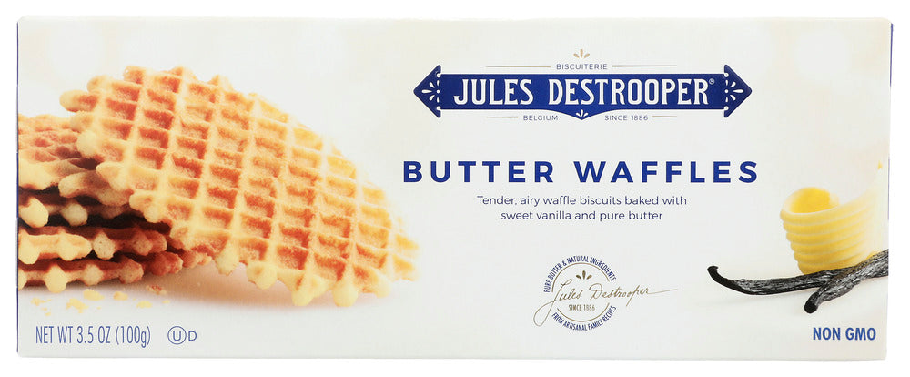 JULES DESTROOPER: Cookie Butter Waffles, 3.5 oz