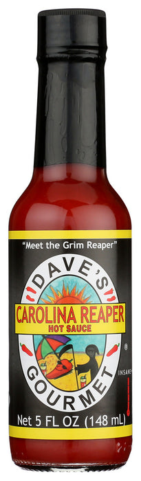 DAVES GOURMET: Carolina Reaper Hot Sauce, 5 oz