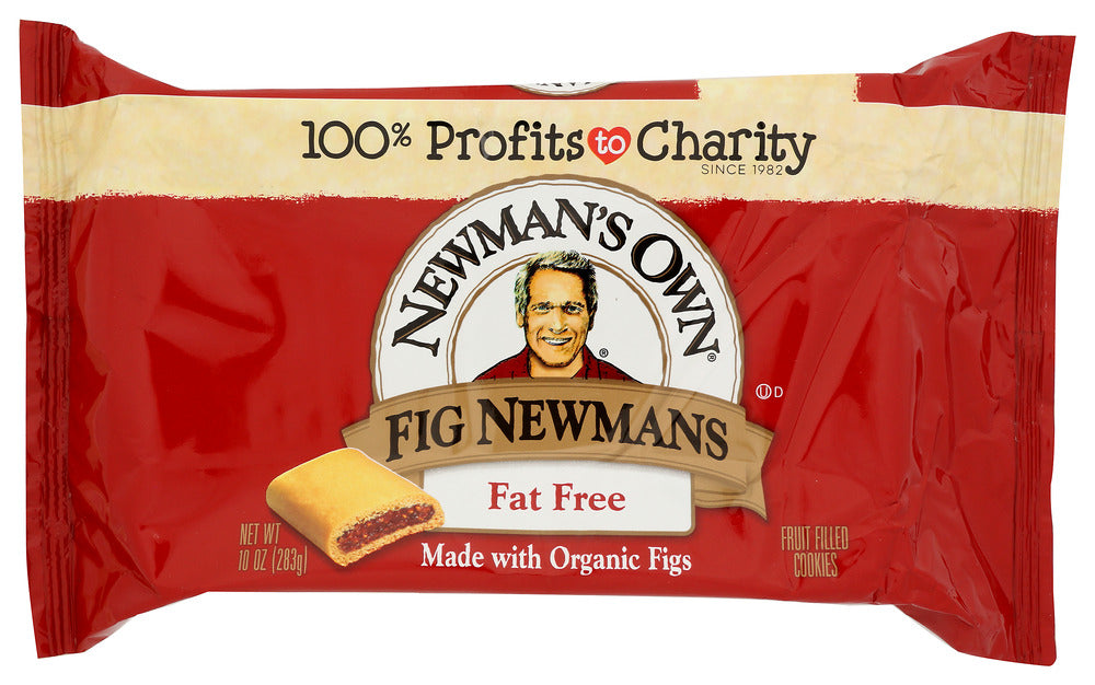 NEWMAN'S OWN ORGANIC: Fat Free Fig Newmans, 10 oz