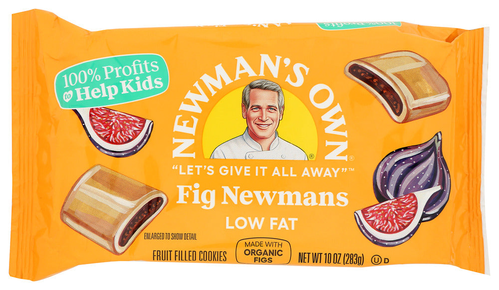 NEWMAN'S OWN ORGANIC: Low Fat Fig Newmans, 10 oz